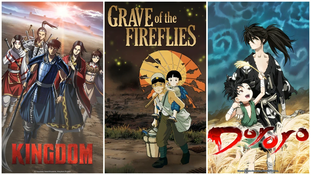 15 أنمي تاريخي يأخذك في رحلة مذهلة عبر أعظم حقب التاريخ