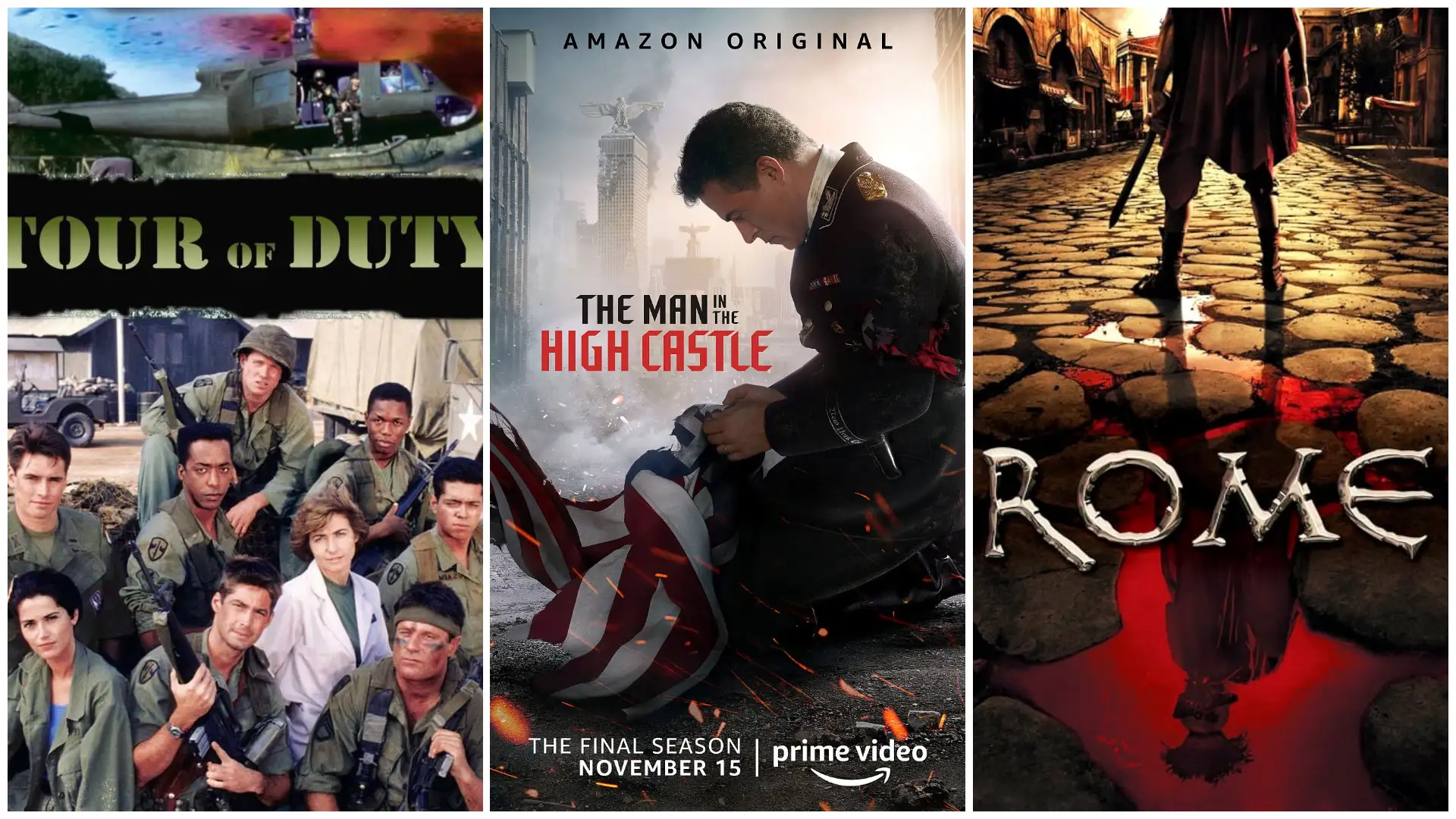 أفضل 10 مسلسلات حربية على الإطلاق