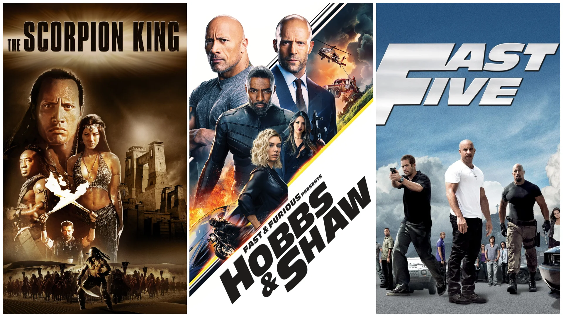 أفضل 10 أفلام لـ 'ذا روك' لا يمكنك تفويتها!!