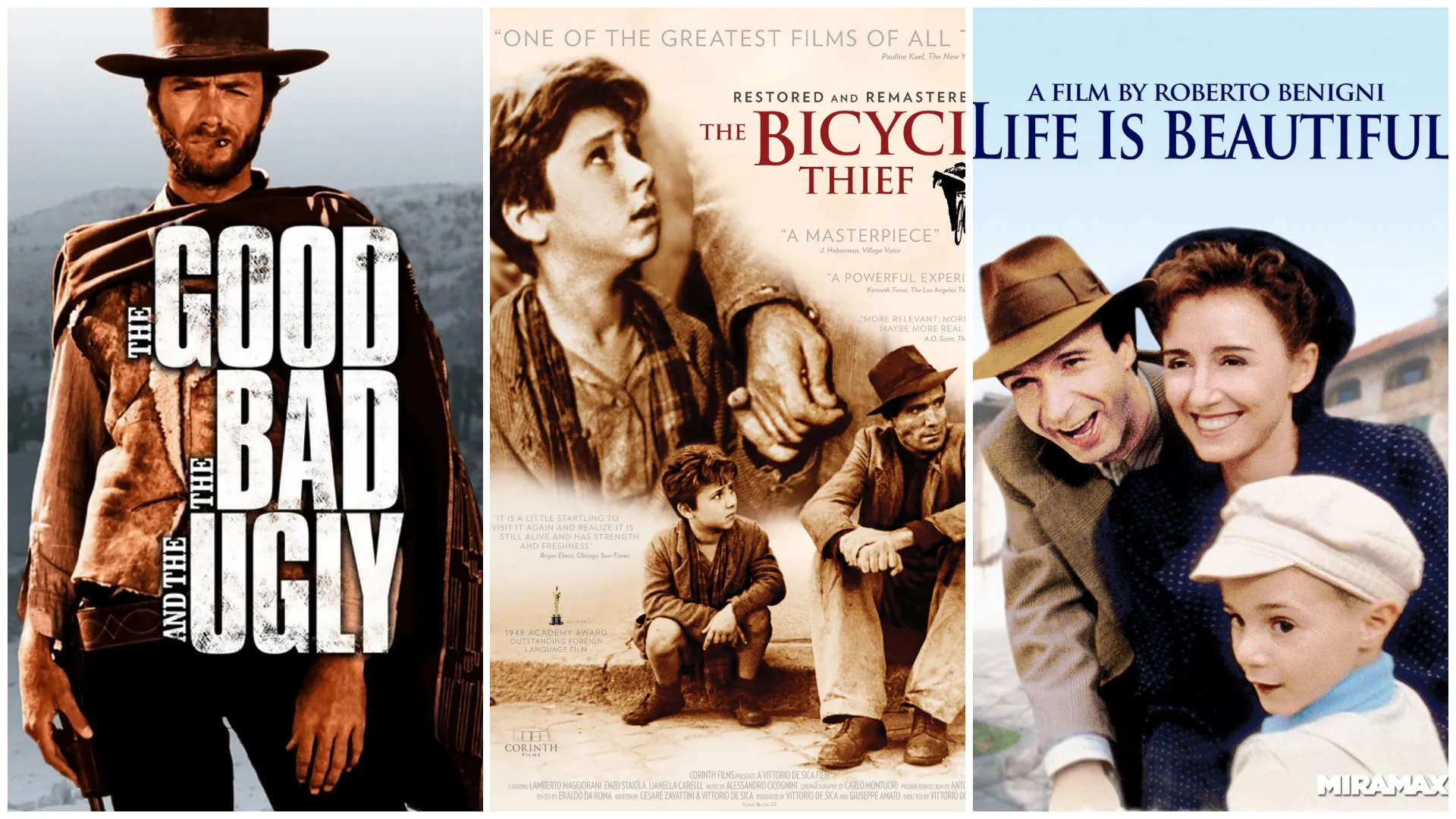 أفضل 10 أفلام إيطالية على الإطلاق