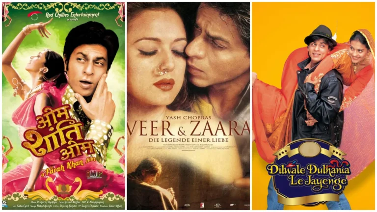 أفضل 10 أفلام رومانسية للنجم شاه روخ خان تأسر القلوب